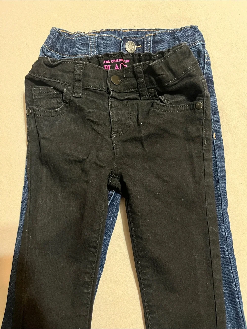 The Children's Place Black Skinny Jeans for Kids Bundle 3T